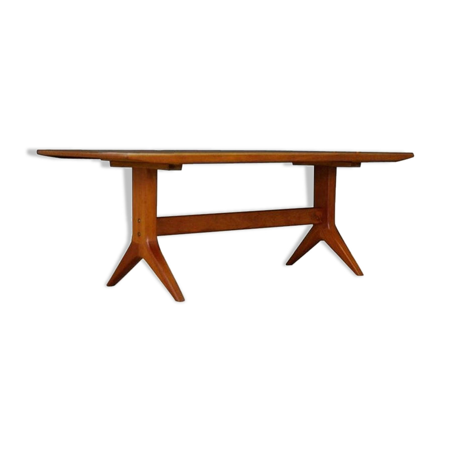 Classic teak coffee table danish design 60 70