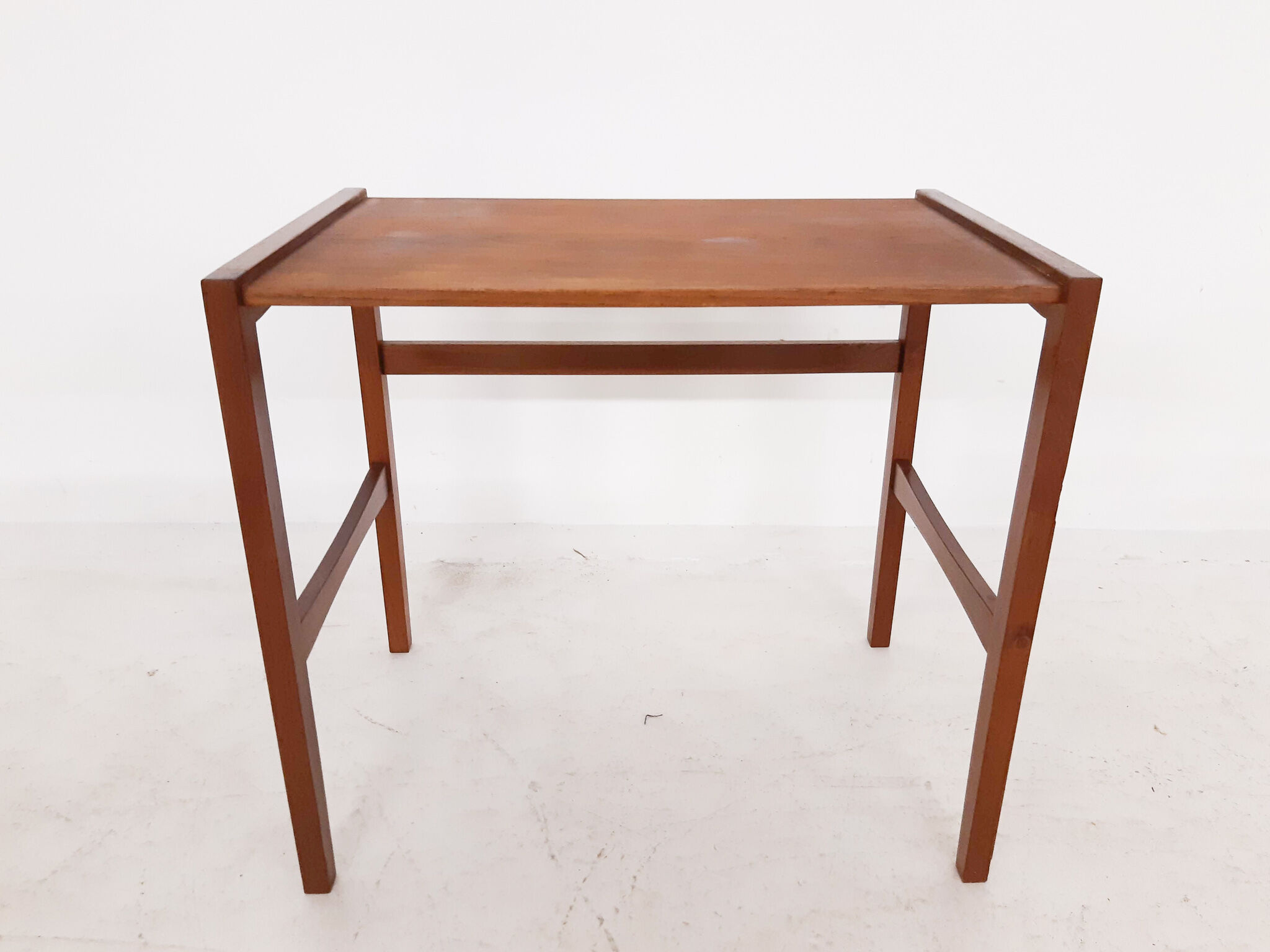 Mid-century teak nesting tables, The Netherlands 1950's