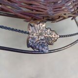 Lampshade suspension rattan wicker iron