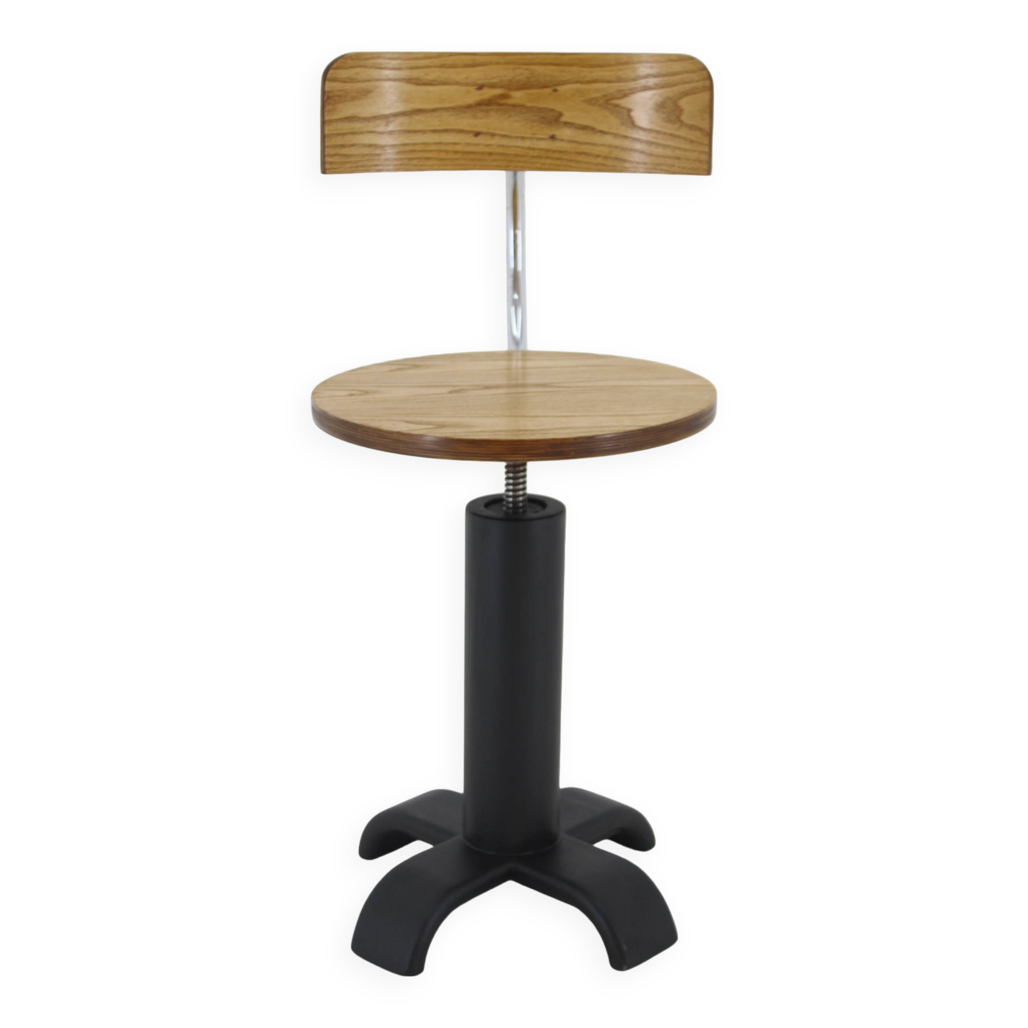 1950s Swivel Design Desk Chair , Czechoslovakia