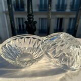 Set of 2 beveled ramekins