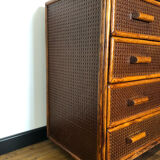 Chest of drawers rattan