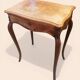 Charming dressing table in light wood marquetry - Louis XV style