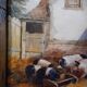 6 oleograph painting Brokkpace Cows Hens Pigs