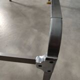 Vintage coffee table 1970 aluminium