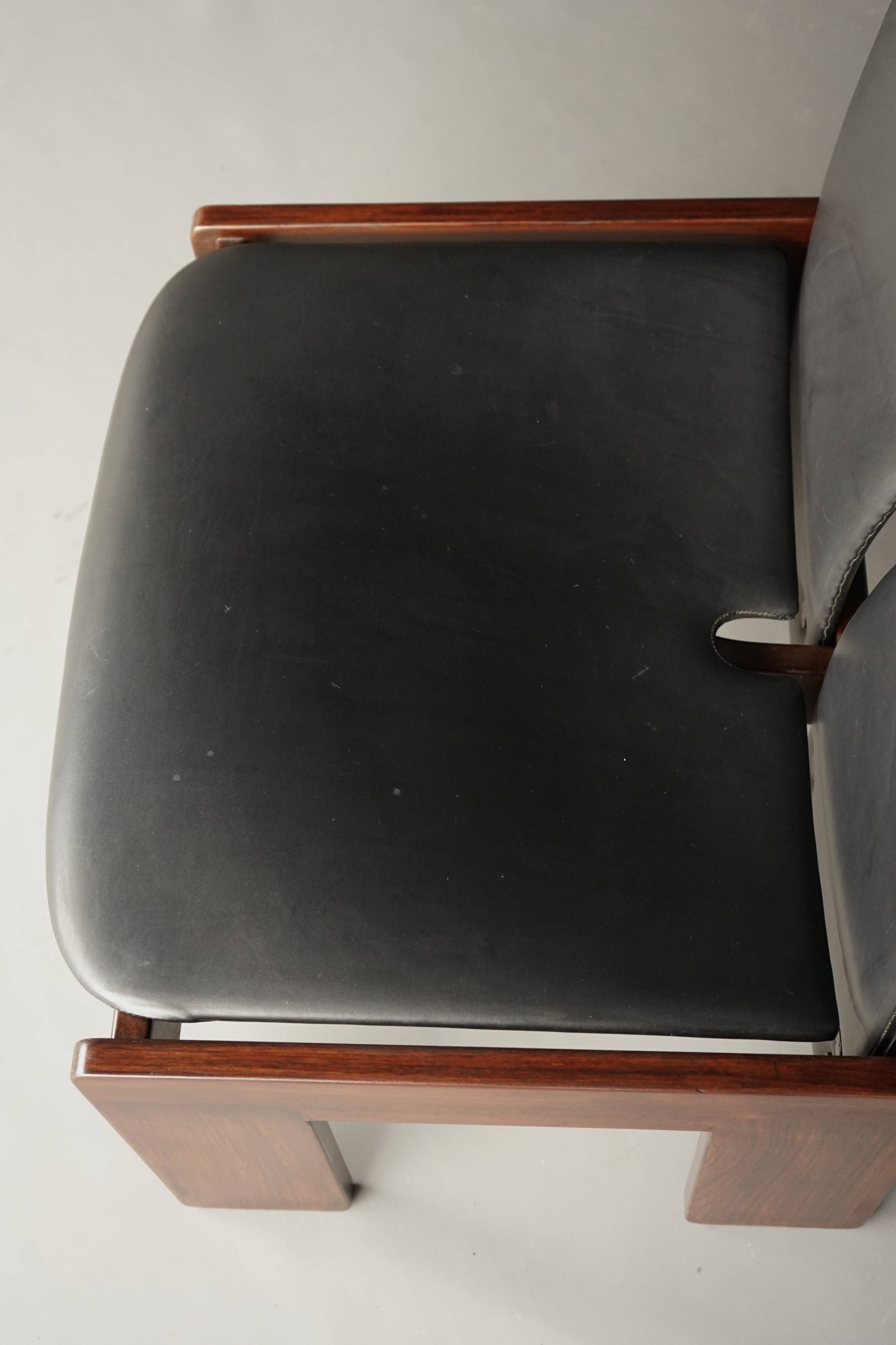 Ensemble de chaises Easy 925 par Afra et Tobia Scarpa pour Cassina, 1966