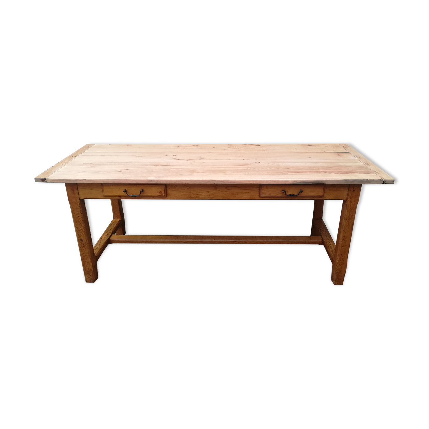 Oak farmhouse table