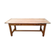 Oak farmhouse table