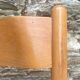 80s wooden and cane folding chair