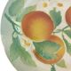 Majolica Oranges Plate by Keller & Guerin Saint Clement, France 1900s