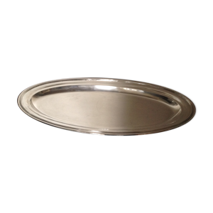 Plat ancien en métal