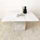 Carrara marble coffee table (Italy)