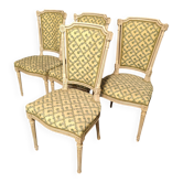 4 Louis XVI style chairs