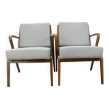 Armchairs by Selman Selmanagic for VEB Deutsche Werkstätten Hellerau, 1950s, Set of 2