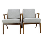 Armchairs by Selman Selmanagic for VEB Deutsche Werkstätten Hellerau, 1950s, Set of 2