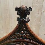 Pair of Gothic style armchairs