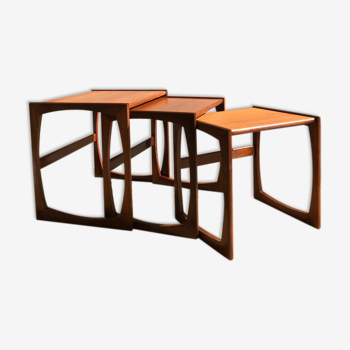 Lot de 3 tables gigognes, G Plan  1960