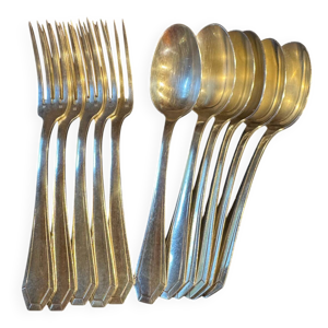 lot de 11 couverts anciens