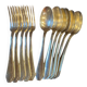 Set of 11 antique place settings – Saglier Frères & Cie, silversmiths in Paris