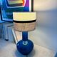 Paire de lampes "boule" en porcelaine - 1970