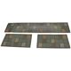 Ensemble de trois tapis / moquettes, années 1970