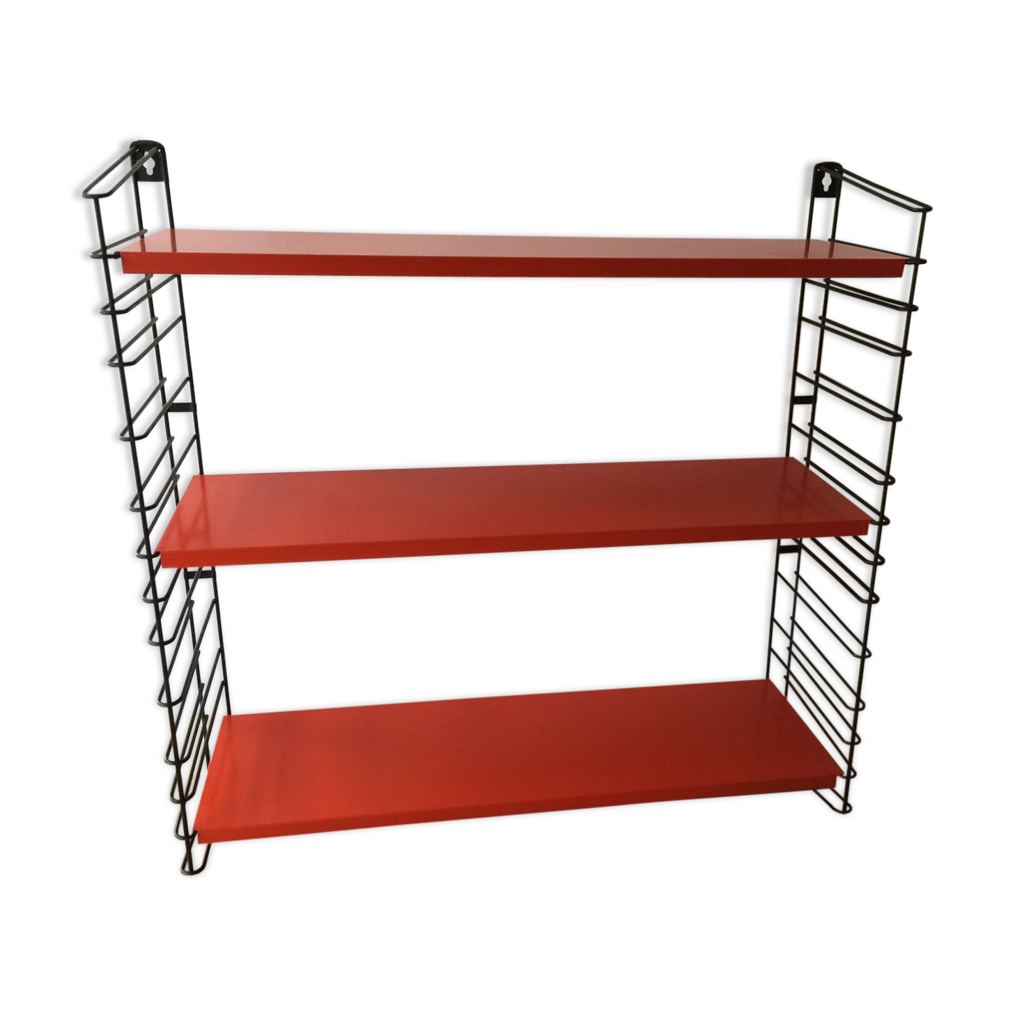 Wall shelf by a. d. dekker for taken, netherlands, 1950 s