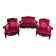 Salon canapé et paire de bergères de style Napoléon III