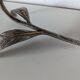 cendrier d'invité ,individuels en forme de fleurs ,en métal