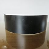 Pair of "SCE" half-moon-shaped band sconces 1980