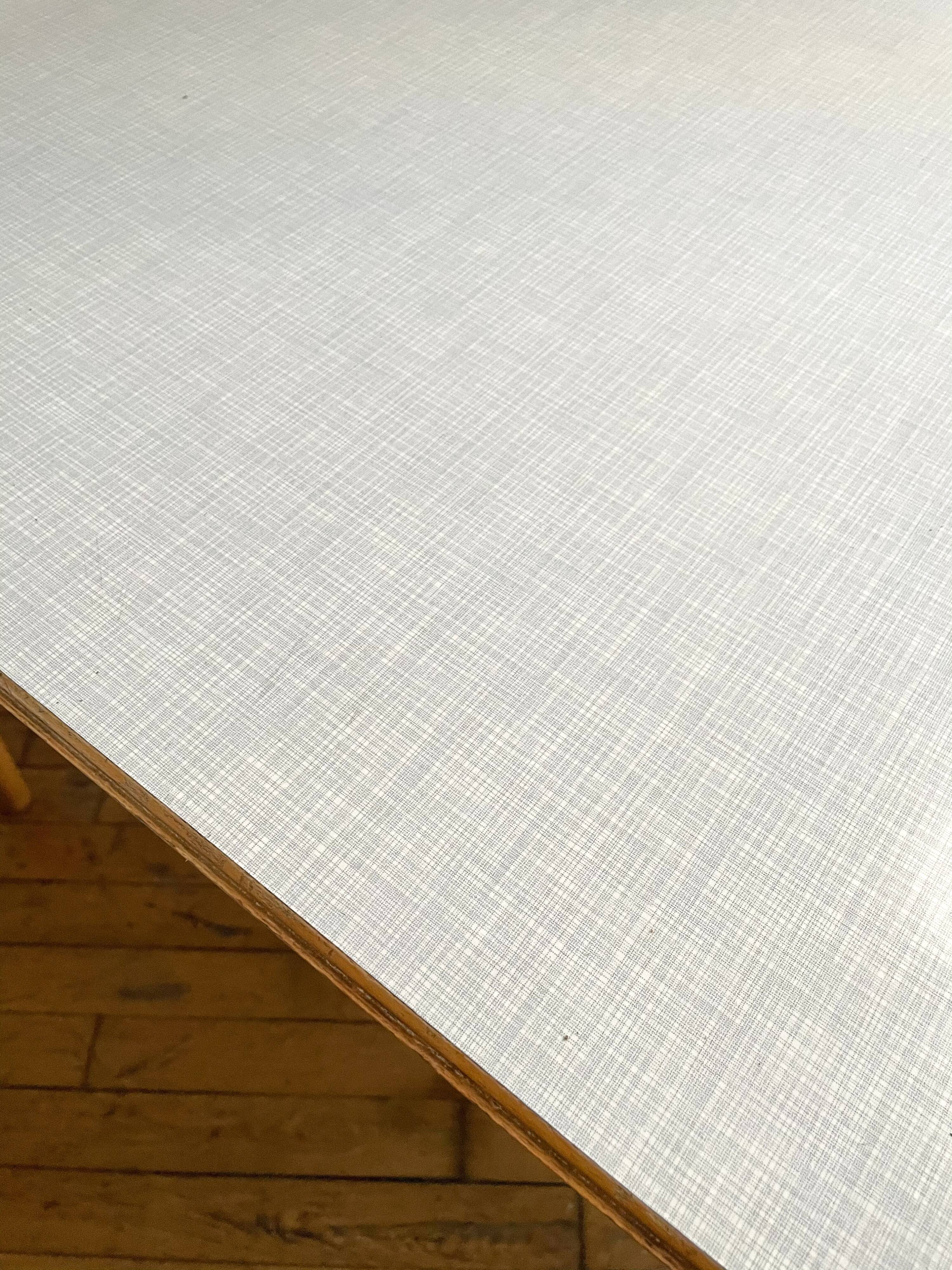 Formica dining table and wood