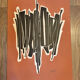 Original Abstract Lithograph Antonia Pino 1970. Signed Numbered 8