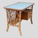 Vintage rattan desk 1960