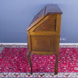 Louis XV style carved oak secretary 1930s
