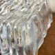 Plafonnier carré vintage en verre