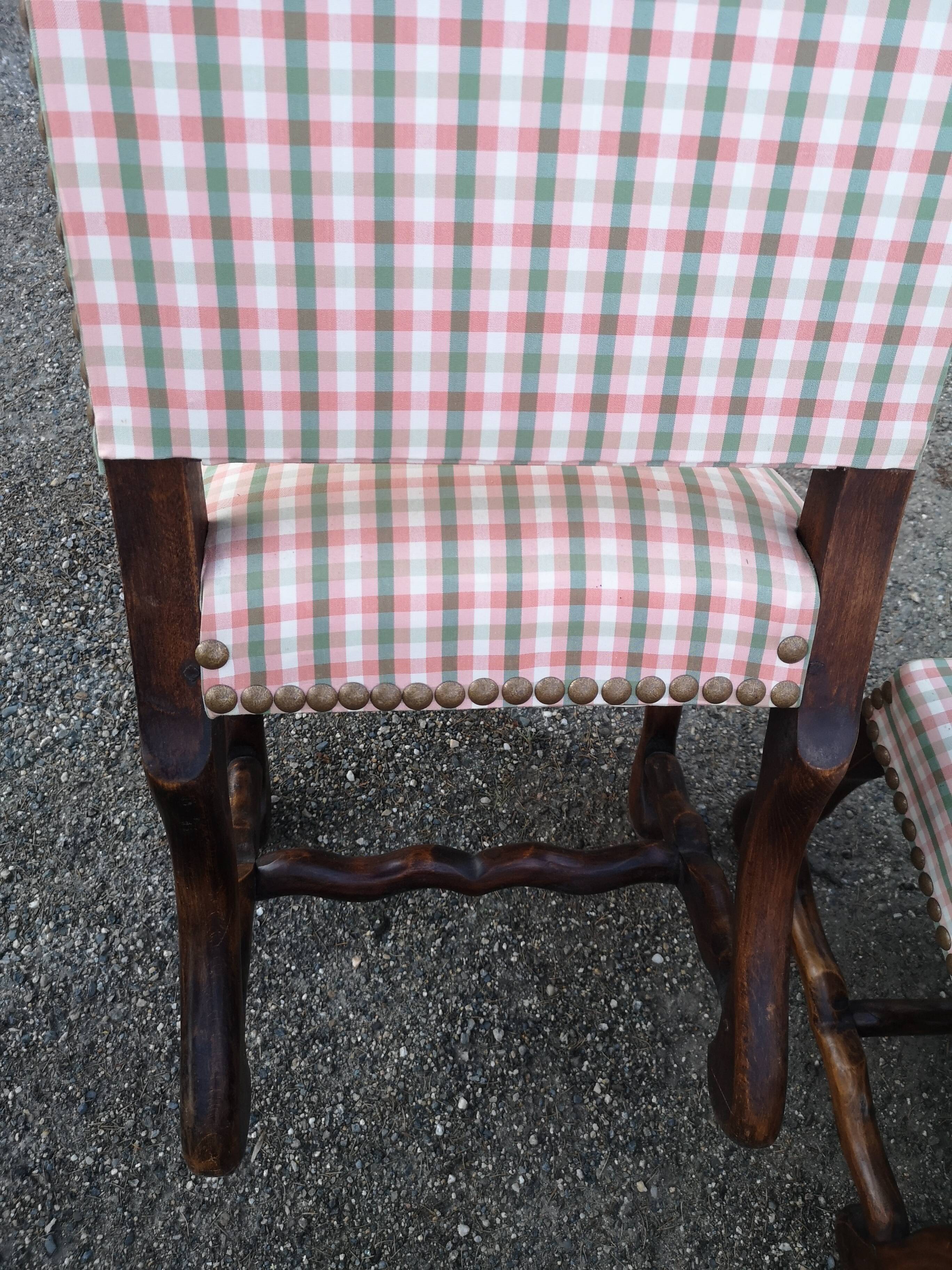 12 Louis XIII chairs