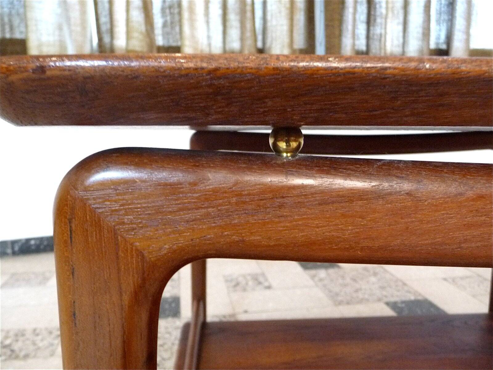 Danish teak coffee table by Hvidt & Mølgaard for France & Daverkosen, 1950s