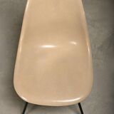 Ensemble de chaises d'appoint en fibre de verre Charles & Ray Eames DSX multicolores pour Herman Mi