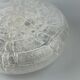60s 70s ceiling lamp Plafoniere Ice Glass Doria Germany Space Age Design