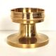 Pair of brass candlesticks