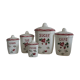 Sarreguemines spice pots