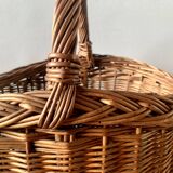 Vintage wicker basket
