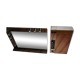 Vintage bathroom lodge mirror
