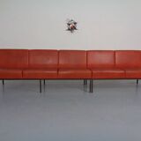 Minimalist 2-Seater and 3-Seater Bench, Germany, 1960s, Set of 2