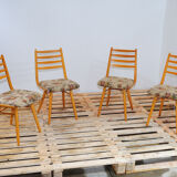 Dining chairs by Jitona Czechoslovakia 1970s