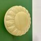 Vintage Art Deco globe wall or ceiling light in yellow opaline.