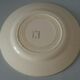 Flat plate in earthenware marked PB Limoges model Henri early XXth
