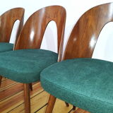Set of four chairs, designed by A. Suman, Tatra Nabytok, Czechoslovakia, 60s