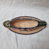 Henriot Quimper Zoomorphic Sauce Boat