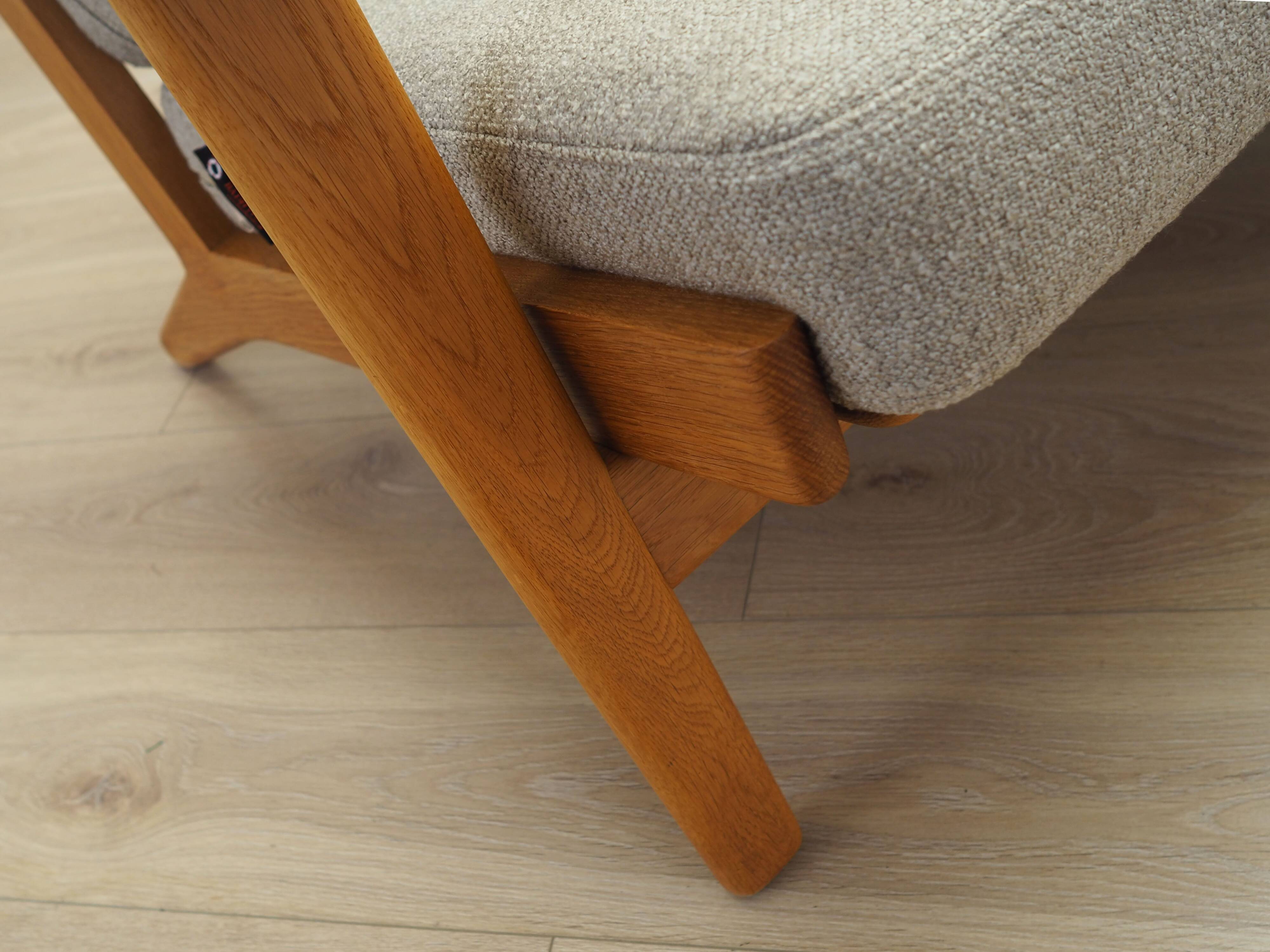 Oak sofa, Danish design, 1960s, designer: Hans J. Wegner, manufacturer: Get