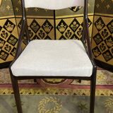 6 chairs 70s mahogany